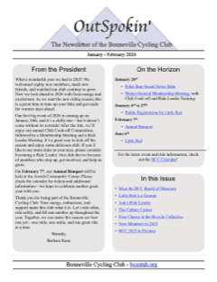 Cover of Outspokin' - Jan - Feb '26